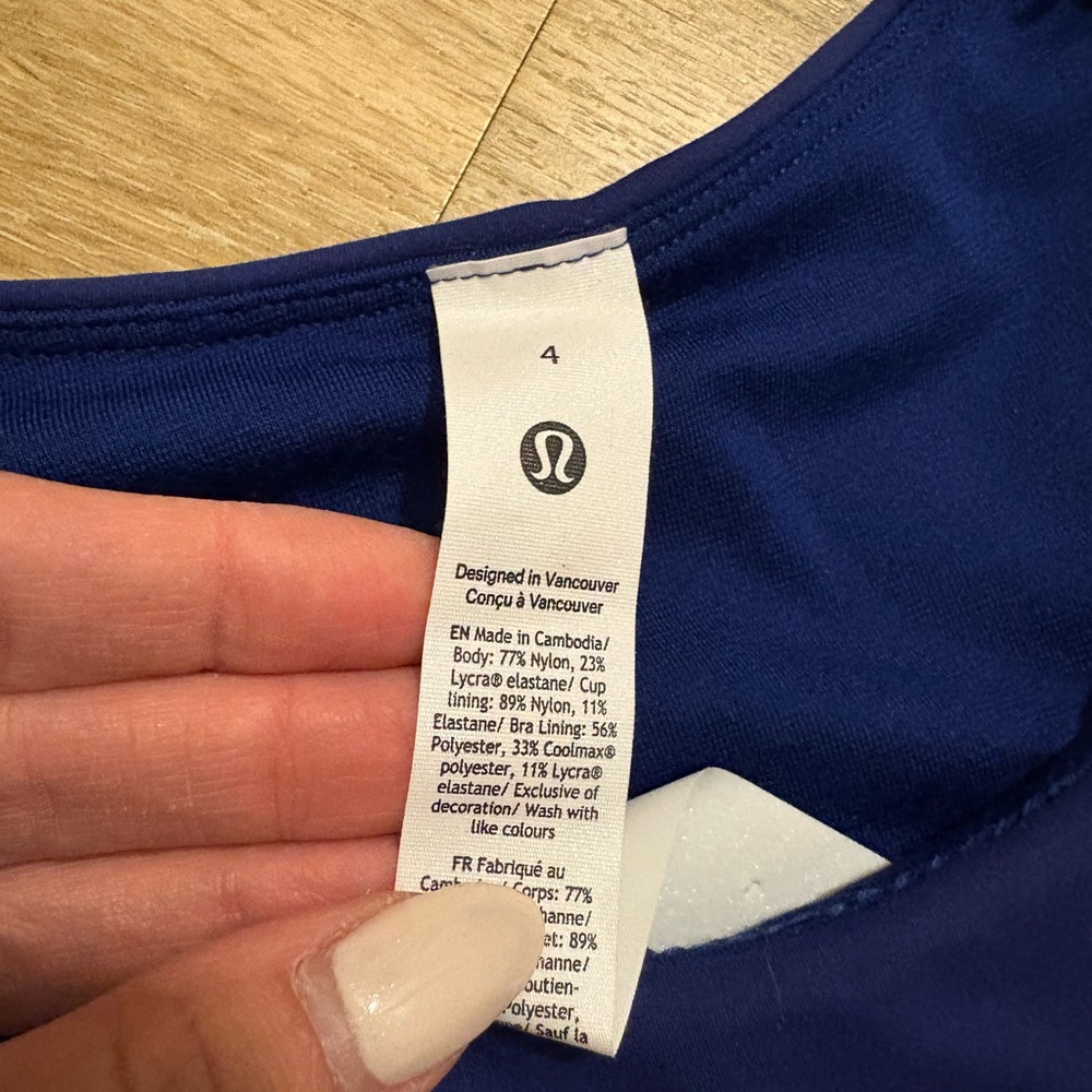 BNWT Lululemon Wunder Train Racerback Tank Top - Picture 7 of 9